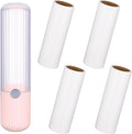 1 Pack Mini Lint Roller with 150 Sticky Sheets Refillable Compact Pocket Lint by Unknown