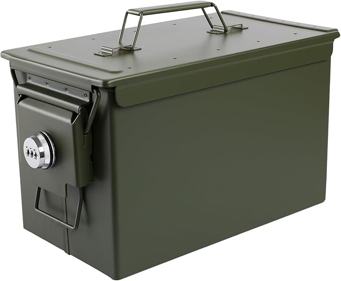 Ammo Can&Ammo Box, Fireproof & Waterproof Metal Storage Box by Unknown