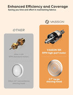 VASSON Fabric Shaver, Electric Lint Remover Rechargeable, Lint Shaver, Sweater - Image 4