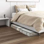 2 Pack Under Bed Storage Containers Bins, Humid-Proof Plastic Underbed Storage - Image 7