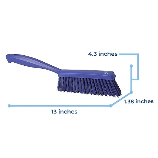 Vikan 45898 Bench Cleaning Brush, Polypropylene/Polyester Medium Bristle - Image 3