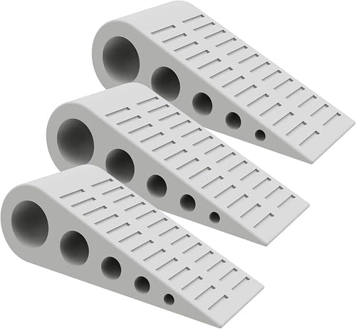 1.9 Inches Heavy Duty Door Stopper, 3 Pack Rubber Door Stop, Door Stoppers by Optish