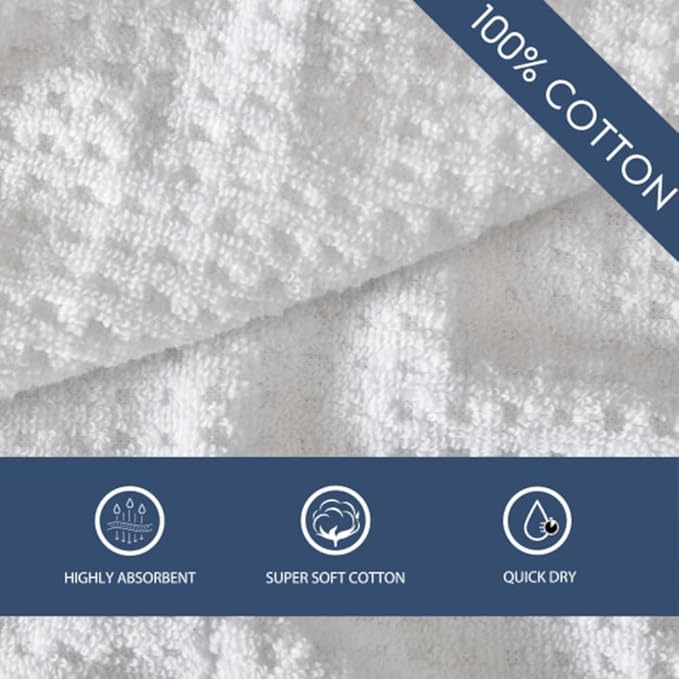 Tommy Bahama - Bath Towels, Highly Absorbent Cotton Bathroom Decor, Low Linting - Image 5