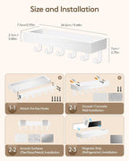 Key Holder Wall Mount Adhesive Magnetic - Image 7