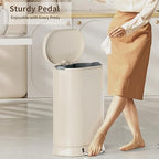 MRBIN Metal Kitchen Trash Can - Image 3