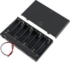 2Pcs 8 x AA Battery Holder Case Box 8 x 12V AA Battery Storage Box Battery - Image 2