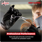 Grip Black Nitrile Gloves 5mil Latex-Free, Powder-Free, Micro-Textured - Image 3