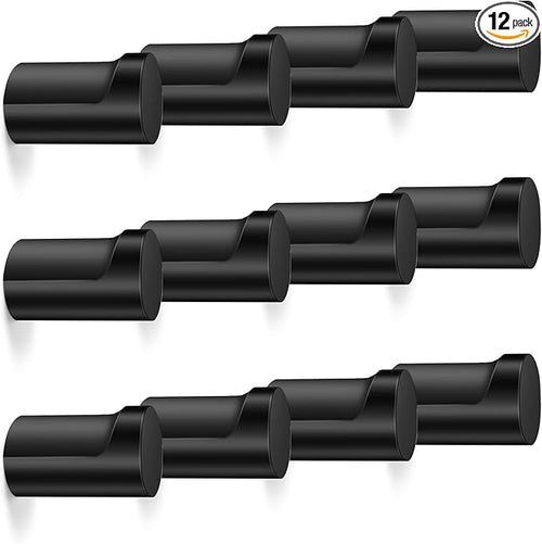 12 Pack Wood Wall Hooks, Heavy Duty Entryway Hat Hooks Wall Hangers by bsdonte