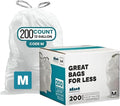 Plasticplace Custom Fit Trash Bags Compatible by Plasticplace