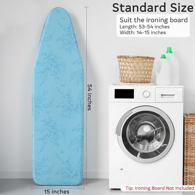 FIOBEE Ironing Board Cover and Pad Extra Thick Iron Board Pad - Image 6