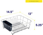 Dish Drying Rack & Cutlery Holder 2 Piece Set - Image 4