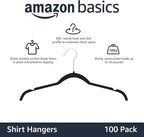 Amazon Basics Slim, Non-Slip Shirt Clothes Hangers - Image 2