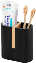 rejomiik Matte Black Toothbrush Holders Electric Toothbrush Holder by rejomiik