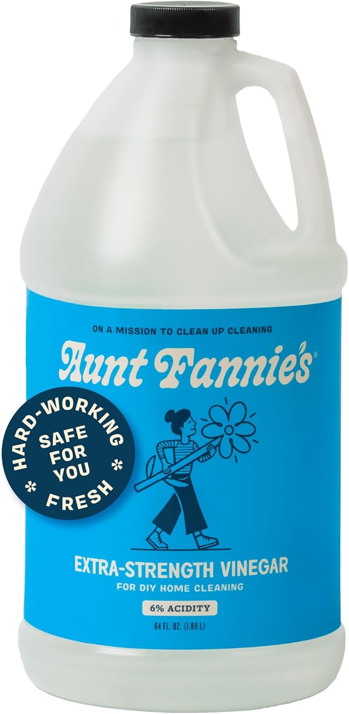 Aunt Fannie's Extra Strength Cleaning Vinegar, 64 Ounce, No Added Scents by AuntFannies