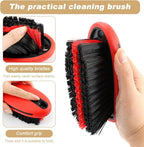 Carpet Brush, Scrub Brush Carpet Scrubber Stiff Bristle Detailing Scrub Brushes - Image 5