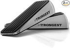 Strongest Home Heavy Duty Door Stopper Wedge | Non-Slip Rubber and Metal Door by STRONGESTHOME