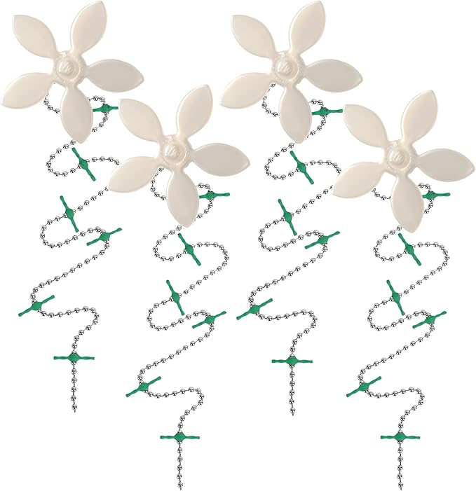 DrainWig Shower Drain Hair Catcher – Disposable White Flower – No-Touch Hair by DrainWig