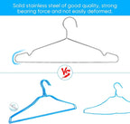 Fayleeko Heavy Duty Stainless Steel Coat Hangers - Image 2