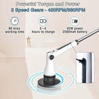 Electric Spin Scrubber, 8 in 1 Electric Cleaning Brush, Cordless Rechargeable - Image 5