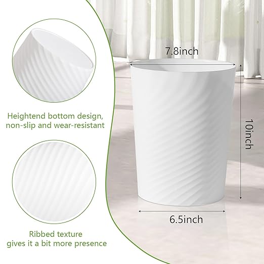 UUJOLY Bathroom Small Trash Can - Image 2