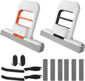 Mini Mop and Cleaning Brush Set, Foldable Self-Squeeze Sponge Mini Mop & Hard by Unknown