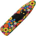 Sprowallow Hippie Cat Ironing Board Covers 15x54 inch Extra Thick Heavy Duty by Sprowallow