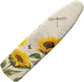 Dragonfly Sunflower Ironing Board Cover and Pad Standard Size Iron Board Covers by Tongluoye