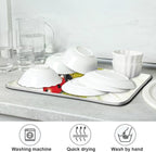 Tarity White Daisy Dish Drying Mat - Image 7
