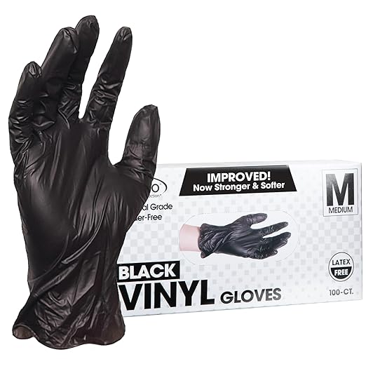 ForPro Disposable Vinyl Gloves, Industrial Grade, Powder-Free, Latex-Free - Image 6