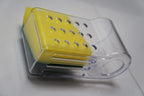 AMUONTY Sponge Holder for Kitchen Sink Suction, Plastic Sink Brush Sponge Caddy - Image 3
