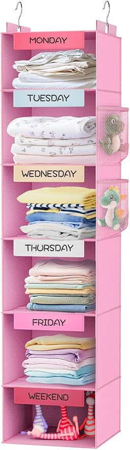 VERONLY Weekly Hanging Closet Organizer by VERONLY