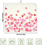 Valentine's Day Dish Drying Mat - Image 2