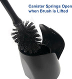 CELOX Toilet Bowl Brush and Holder, Compact Toilet Brush - Image 5