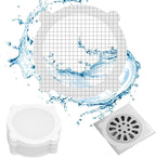 48Pack-Disposable Shower Drain Hair Catcher Mesh Stickers by Unknown
