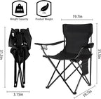 Damei century Folding Camping Chairs- Lightweight, Portable Chair for Beach, Lawn, Outdoor Sports - Image 3