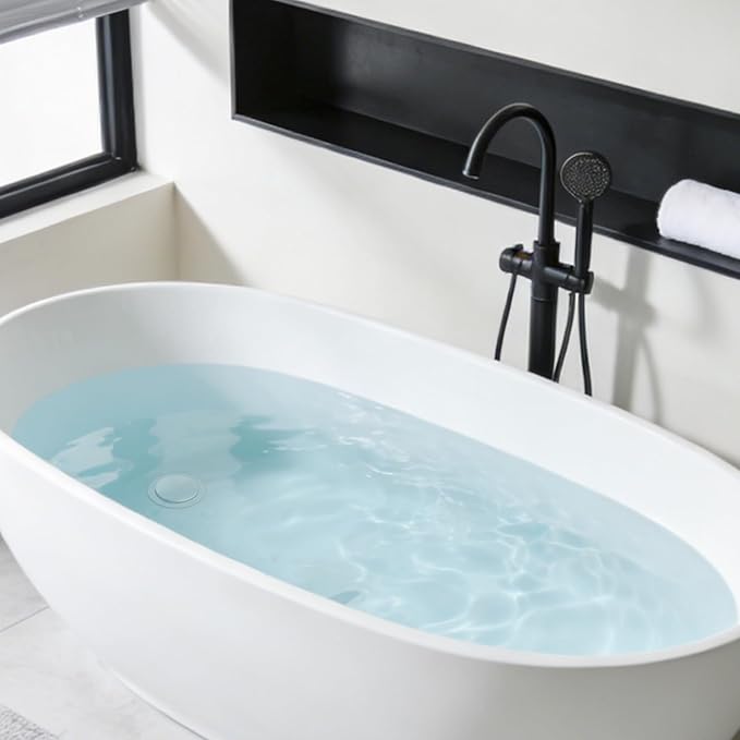 Hibbent 2 Pack 3 in 1 Metal Bathtub Drain Stopper, Universal Pop Up Tub Stopper - Image 9