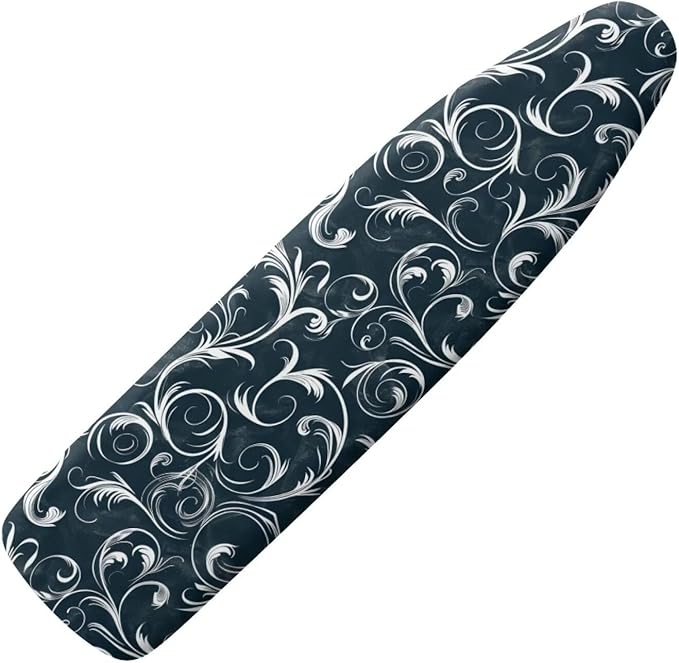 Dust Heat Resistant Ironing Board Cover, Vintage Flowers Print Ironing Board by Wanzuoeng