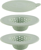 COOK WITH COLOR Kitchen Sink Strainer, Flexible Sink Strainer, Sink Drain by CookwithColor