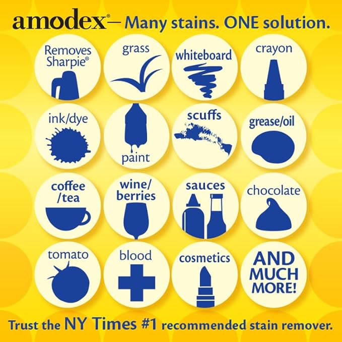 Amodex Ink & Spot Remover for Clothes, Leather and Skin - Image 3