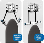 Ironing Board Holder Wall Mount & Over The Door Hanger, Laundry Room Ironing - Image 4