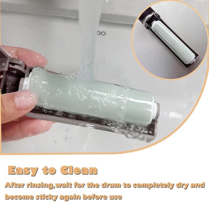 Mini Reusable Lint Roller for Travel, 6 Pack Washable Foldable Lint Remover - Image 5