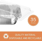 8x8 Aluminum Pans with Clear Plastic Lids - Image 3
