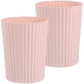 JiatuA Small Trash Can Plastic Wastebasket Round Garbage Container Bin by JiatuA