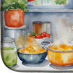 Caroline's Treasures DAC6195DDM Basenji The Chef Dish Drying Mat Absorbent Dish - Image 4