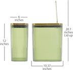 Glad Bathroom Trash Can, 2.6 Gallon - Image 4