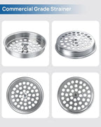 Commercial-Grade Sink Drain Strainer - Image 4