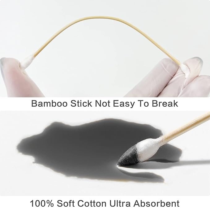 PINGMIC 400 6-Inch Precision Gun Cleaning Swabs - Image 3