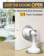 Magnetic Door Stoppers 2 Pack, Door Stops - Image 2