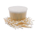 1500pcs Natural Bamboo Cotton Buds, Organic Biodegradable Cotton Swabs by qzcccecl