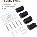 Wooden Black Wall Hooks - Image 5